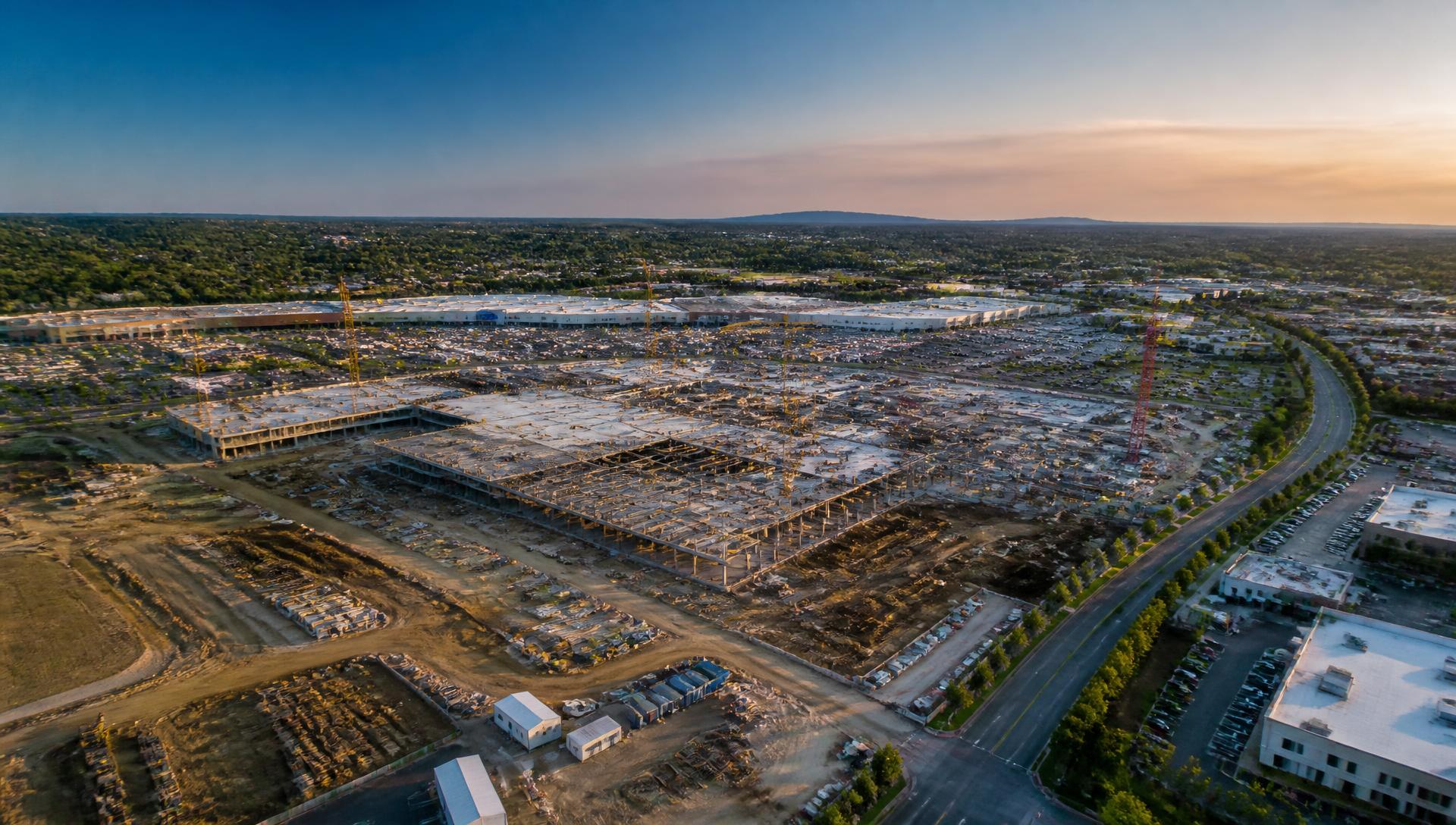 Cinematic Aerial Project Footage